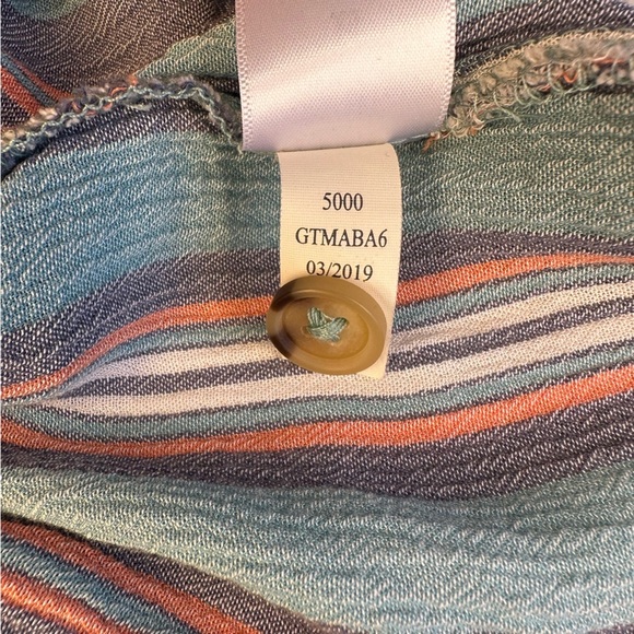 Aéropostale Striped Button-Down Front Crop Top – Size XS - Picture 9 of 9